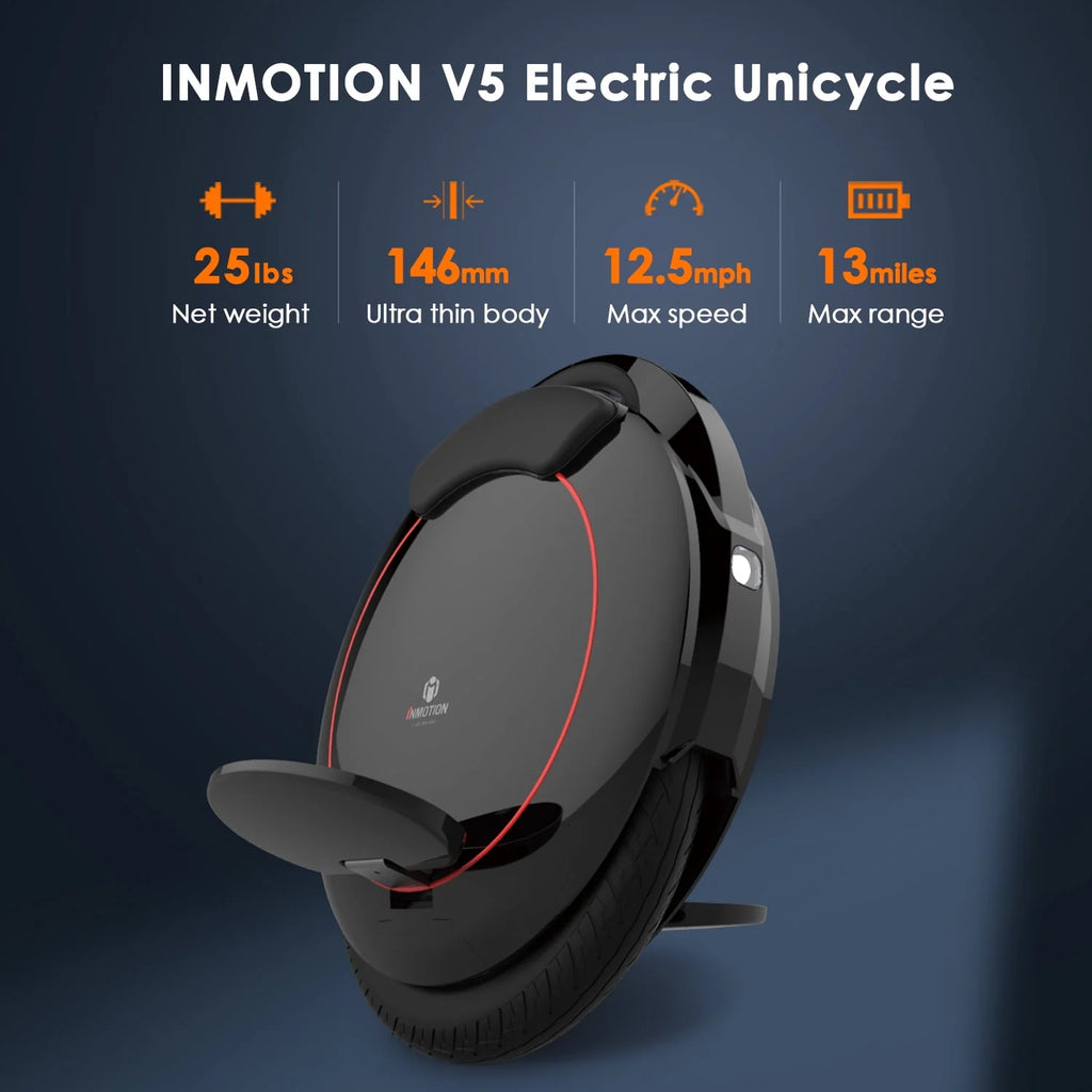Electric Unicycle with 14 inch Pneumatic Tire F17151