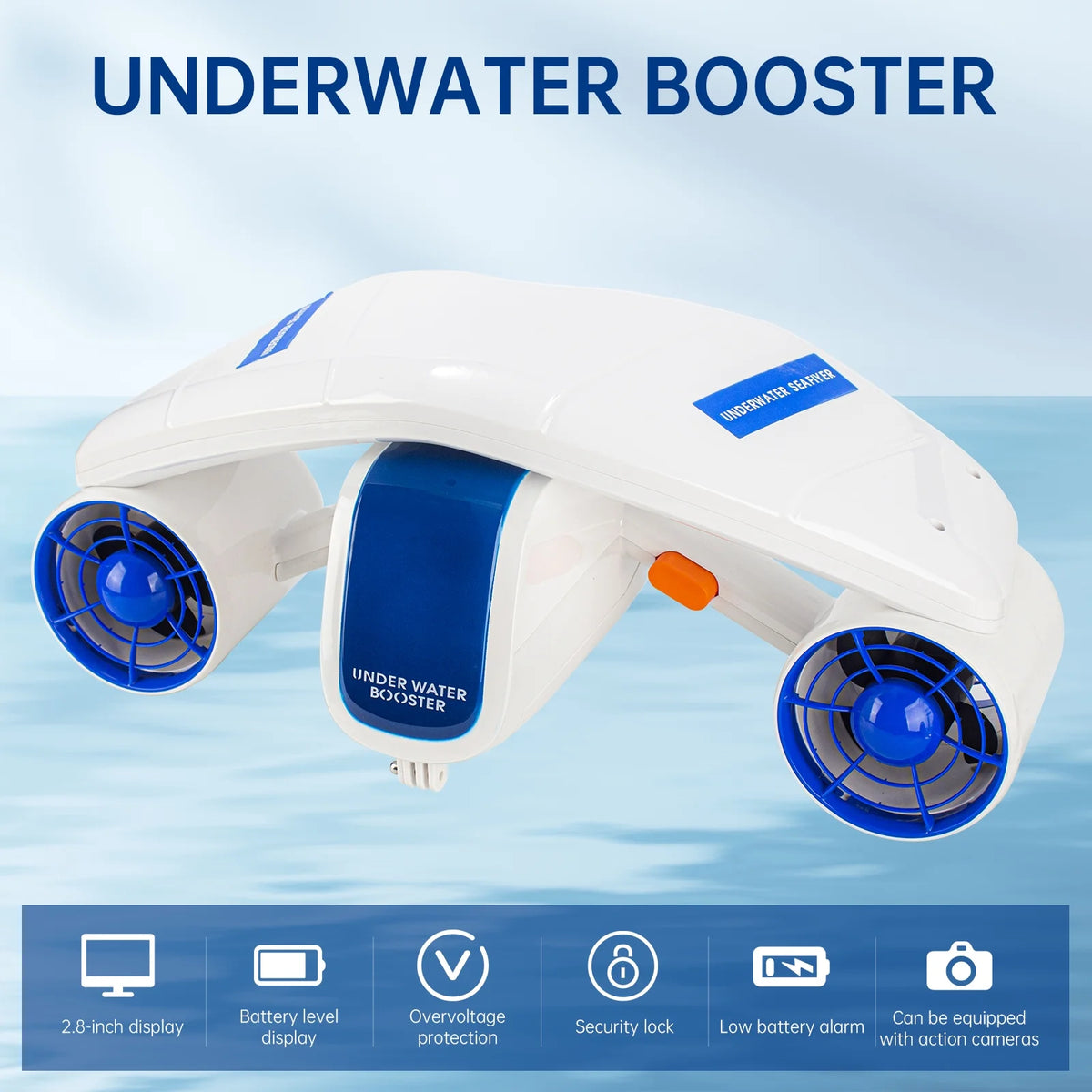Electric Underwater Sea Water Diving Speed Booster D365