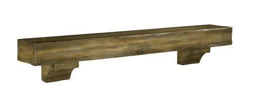 Distressed Dune Rustic Shelf O5531