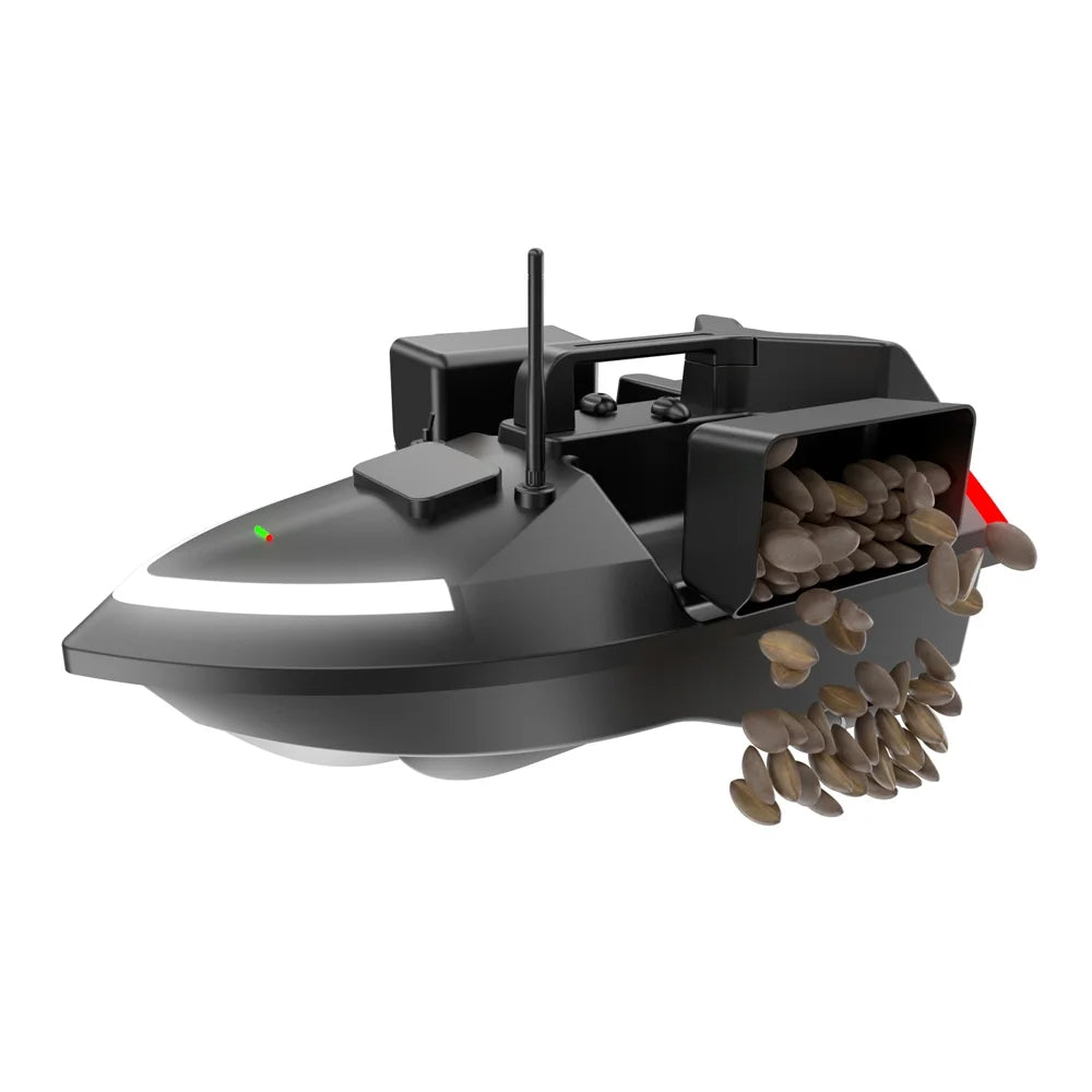 GPS Fishing Bait Boat 500m Remote Control Dual Motor Fish Finder 2KG Loading Support with Night Light C701231