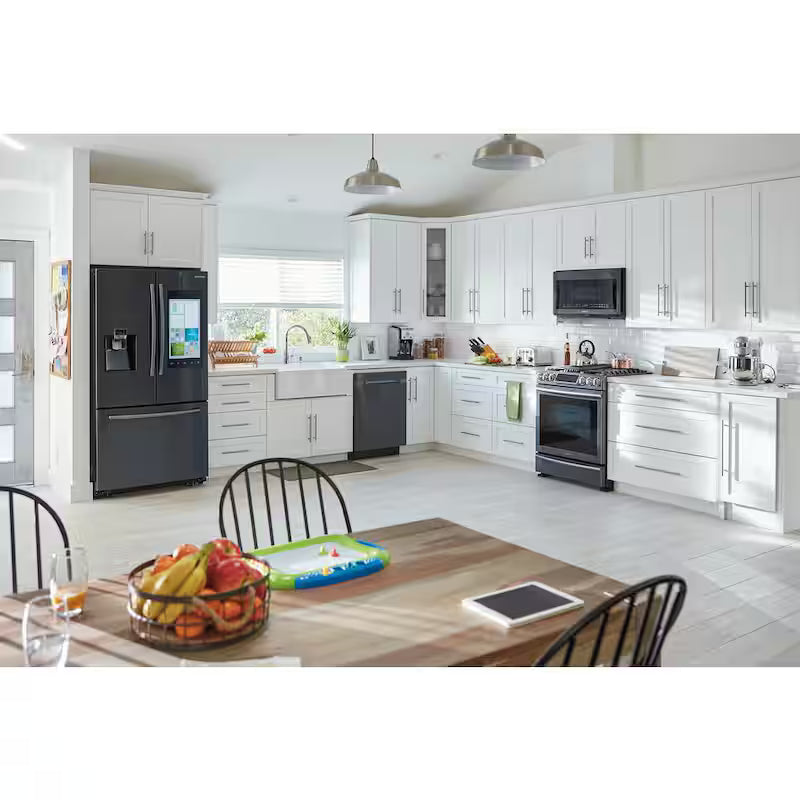2.1 cu. ft. Over the Range Microwave in Black Stainless A719275