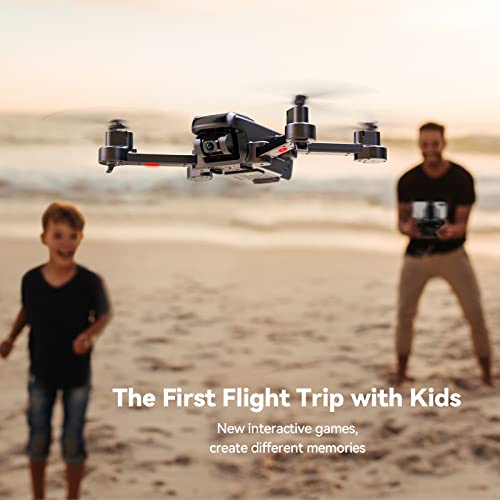 F11MINI Drone with Camera 4K, Under 249g, 60 Mins Flight with 2 batteries, 5GHz Transmission, GPS Auto Return, Brushless Motor, Foldable and Lightweight, FPV Quadcopter U6398
