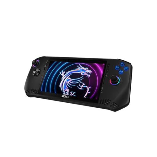 Black 7" FHD 120Hz Display 16GB LPDDR5 512GB NVMe SSD PC Gaming Handheld M4616