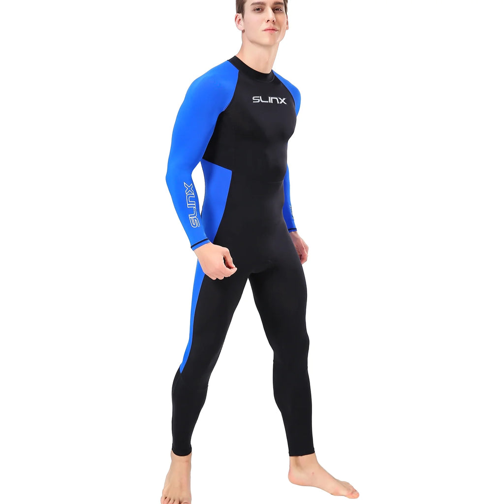 Quick Dry One Piece Long Sleeves Back Zipper Wetsuit M513