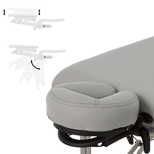 Portable Massage Table with Aluminum Frame, Face Cradle & Carry Case (29lb) B54886
