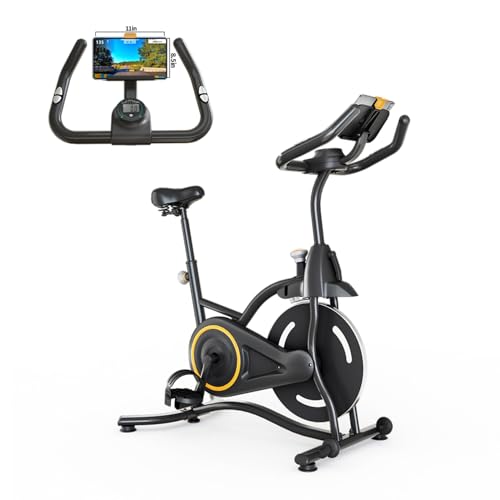 Adjustable Exercise Bike with Smartphone Mount O3594