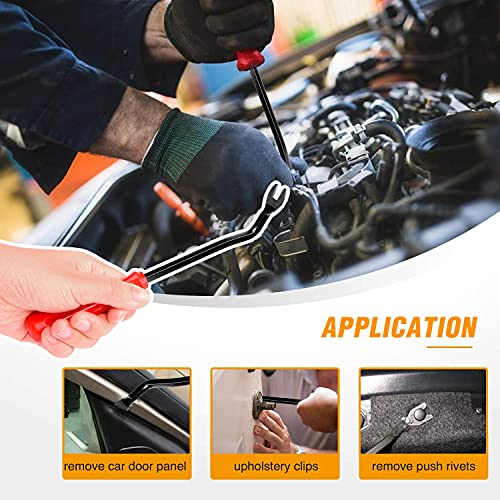 240PCS Bumper Retainer Clips Car Plastic Rivets Push Retainer Kit Auto Push Pin Rivets Set Y4750