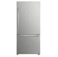30 In. 18 Cu. Ft. Stainless Steel Bottom Mount Refrigerator W45461