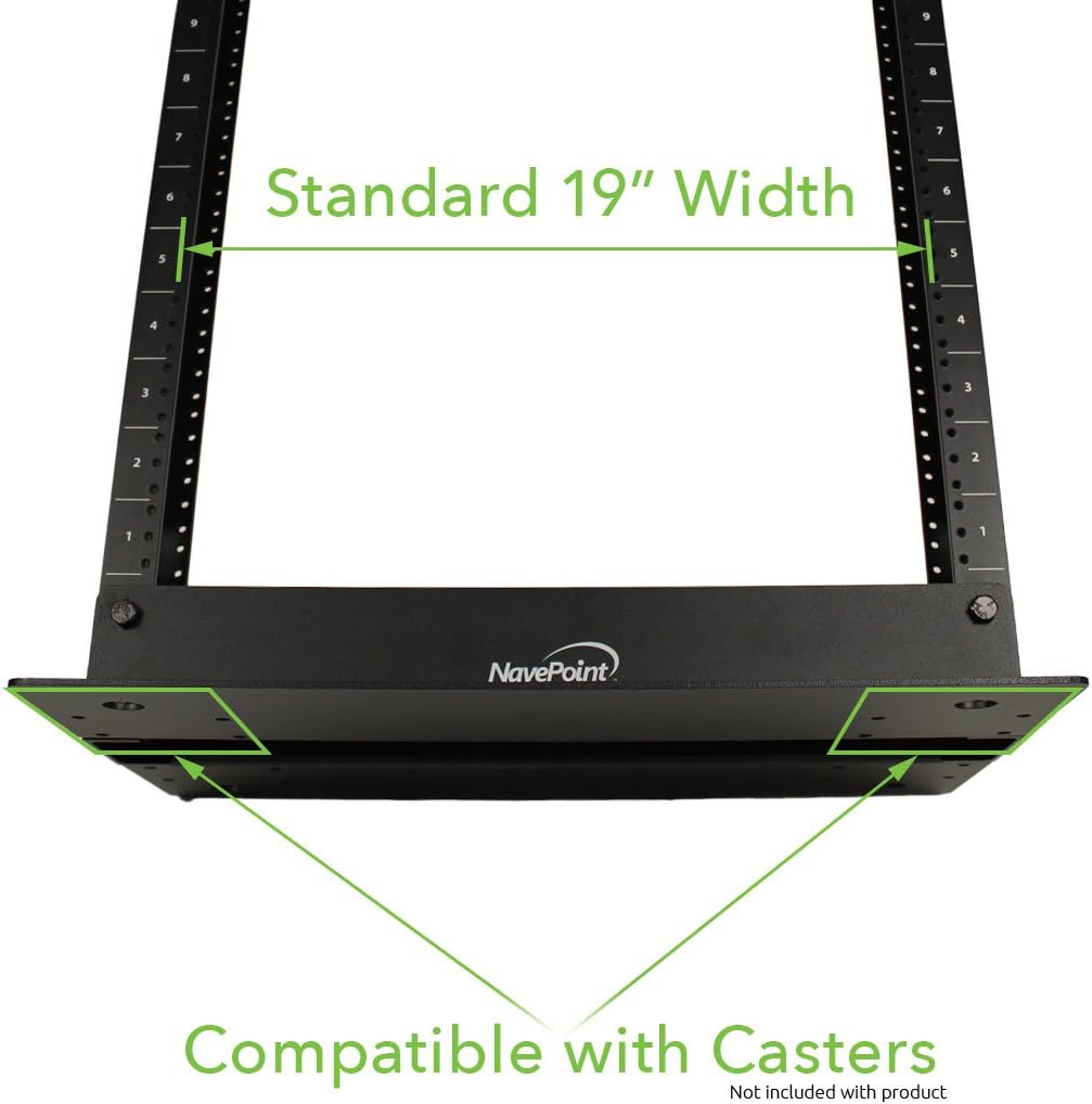 13U 2 Post Open Frame Server Rack I7960