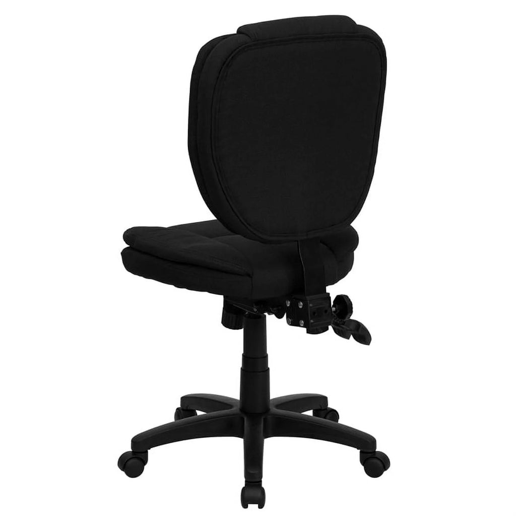 Black Fabric Ergonomic Task Office Chair D46433