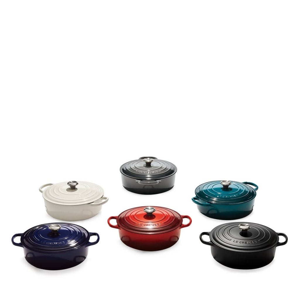 Deep Teal Round Wide Dutch Oven Z569131