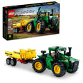 4WD Tractor Toy Building Toy with Trailer Y6656