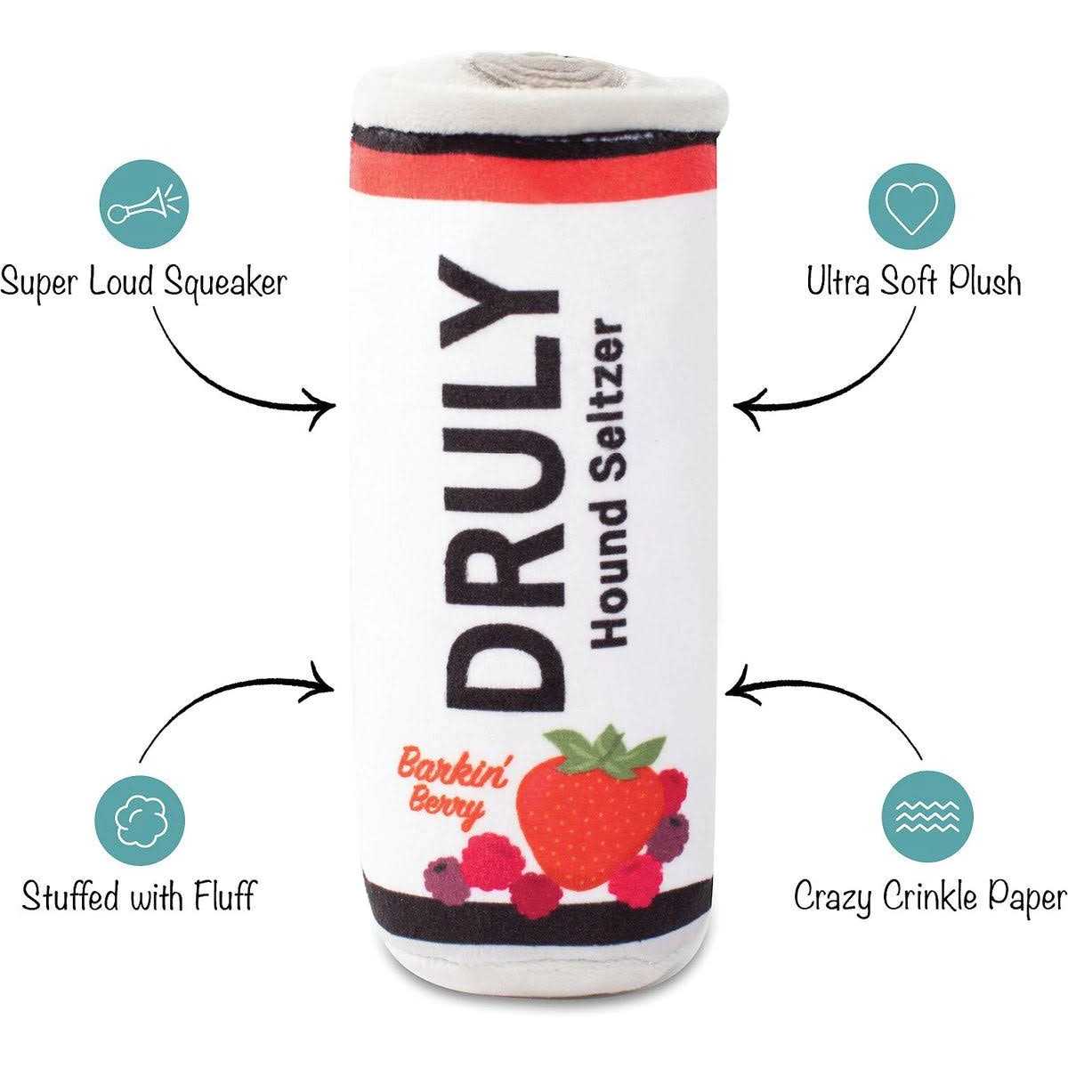 Druly Barkin' Berry Dog Toy C50825