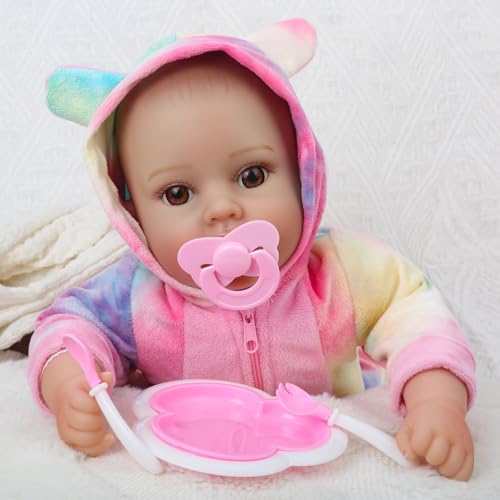 18 inches Realistic Soft Body Baby Dolls with Bottles & Pacifier Z68274