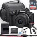 Mirrorless Camera with Lens and 13pc Bundle J456235