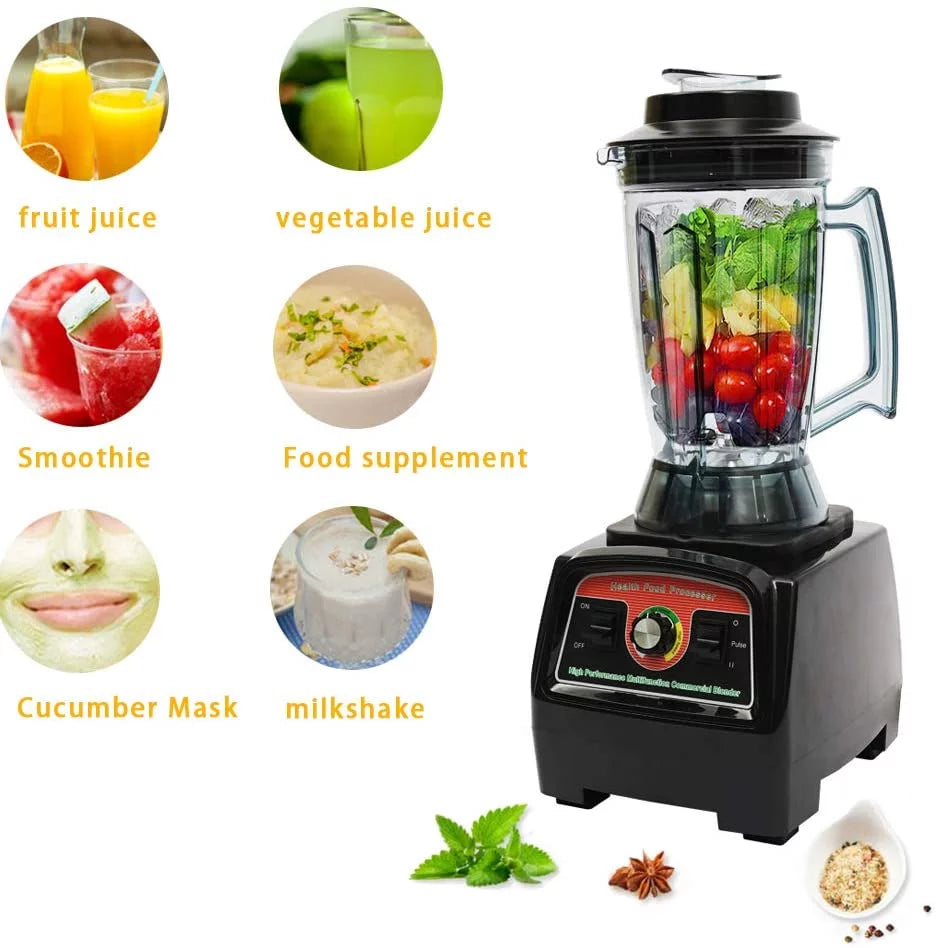 3.3HP Stainless Steel Electric Blender 2800W 3.9L S746311