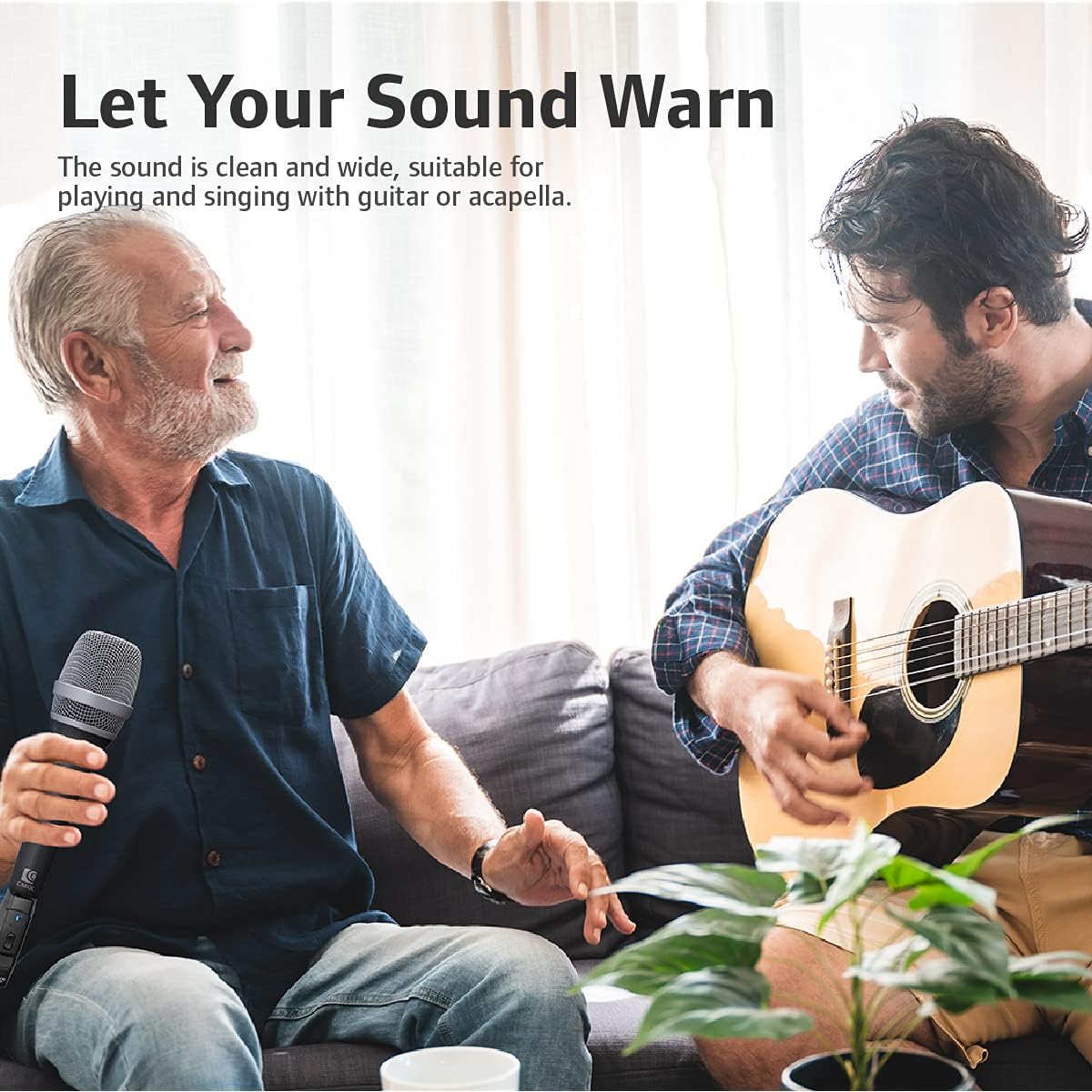 Dynamic Microphone Vocal with Super-Cardiod Unidirectional Black A27058