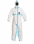 White Hooded Coveralls D554