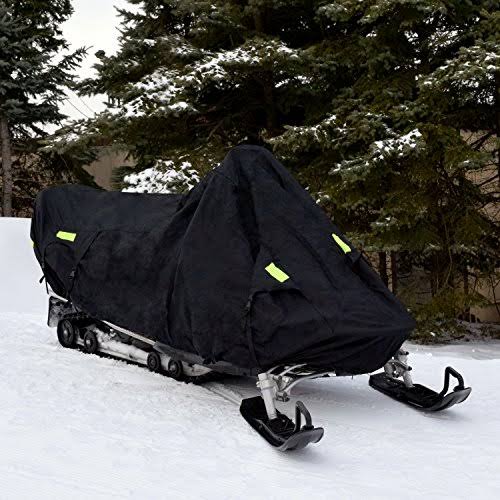 Black Snowmobile Cover W98666