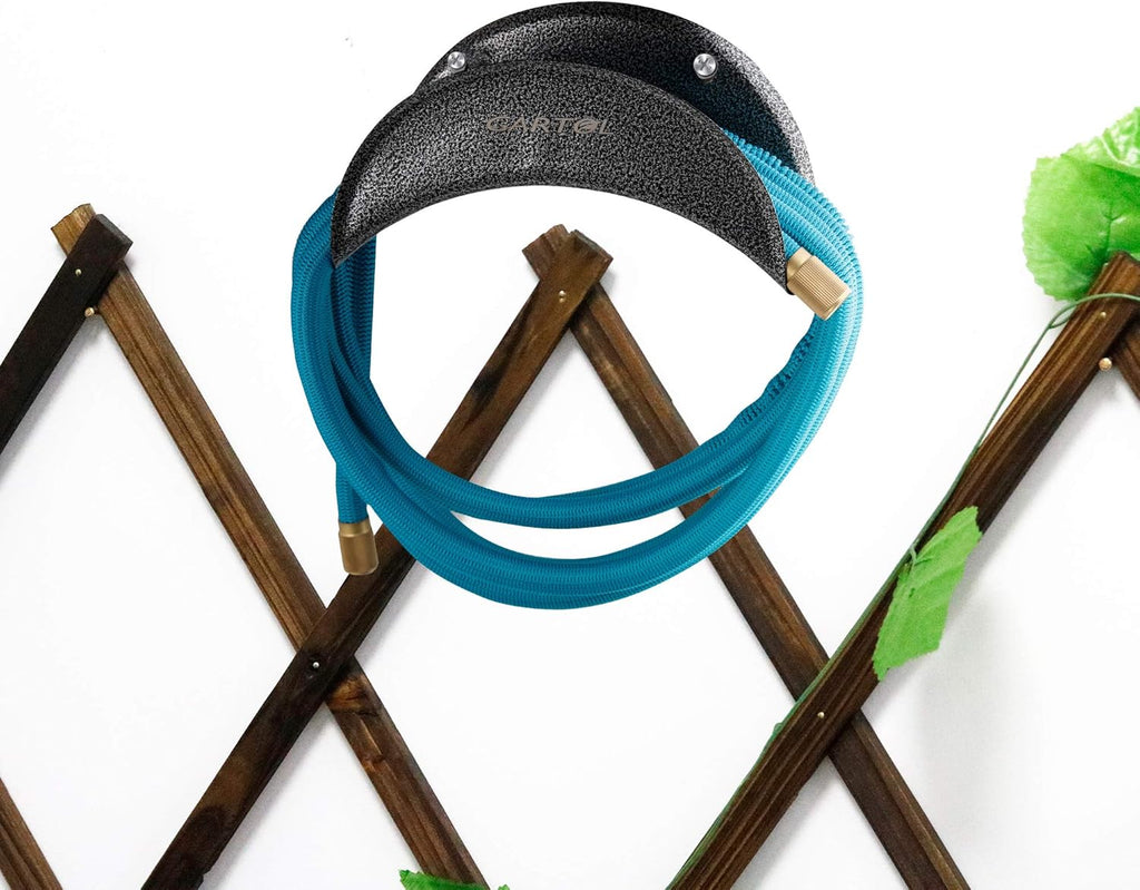 High Carbon Steel Wall Mounted Garden Hose Hanger Pack of 2 A761
