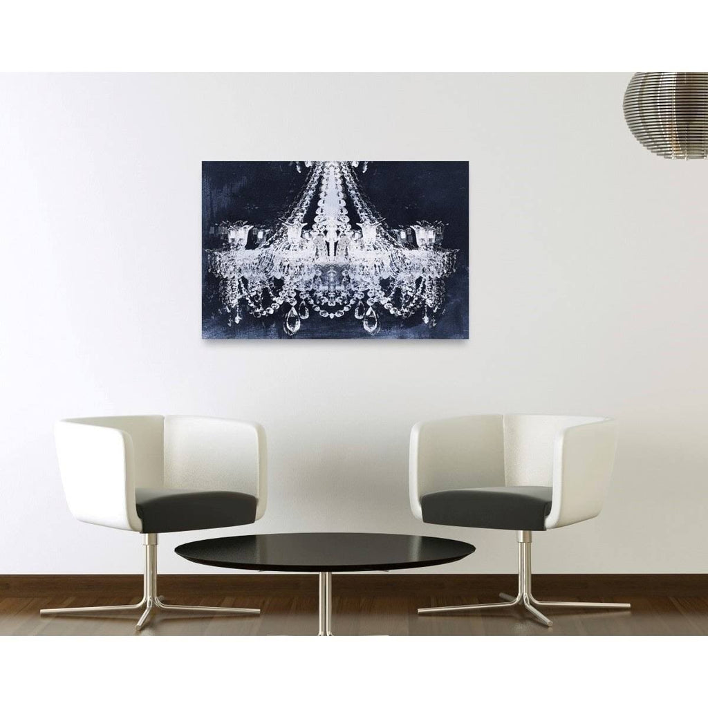 Indigo Canvas Art E848