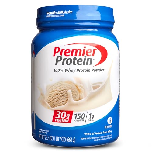 Vanilla Milkshake Whey Protein Powder, 17 Servings, 23.3 oz G706