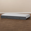 Gray Finished Wood Twin Size Trundle Y130