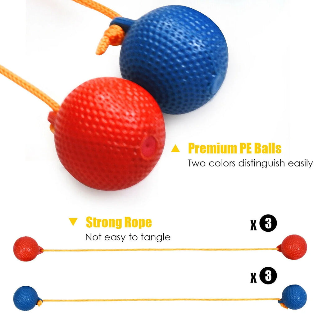 Ladder Ball Toss Game Set with Carrying Bag M1700
