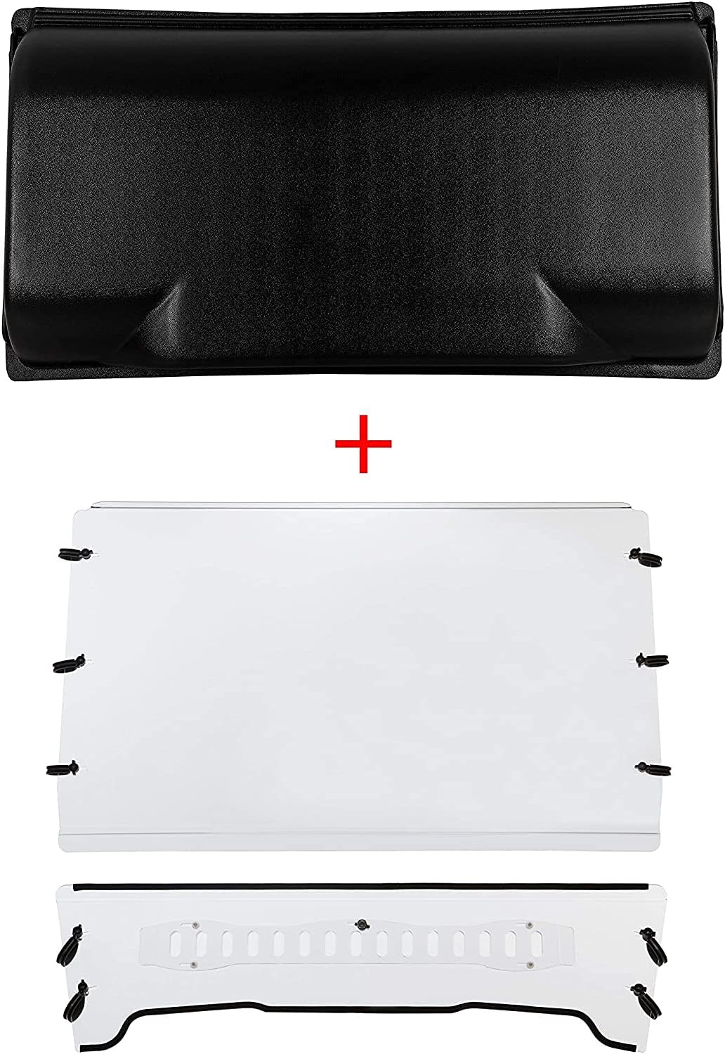 Front Windshield & Roof Canopy for John Deere Gator TS/TX/TE P8779