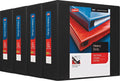 Heavy-Duty View Binder with 4 D-Rings, Black D17699
