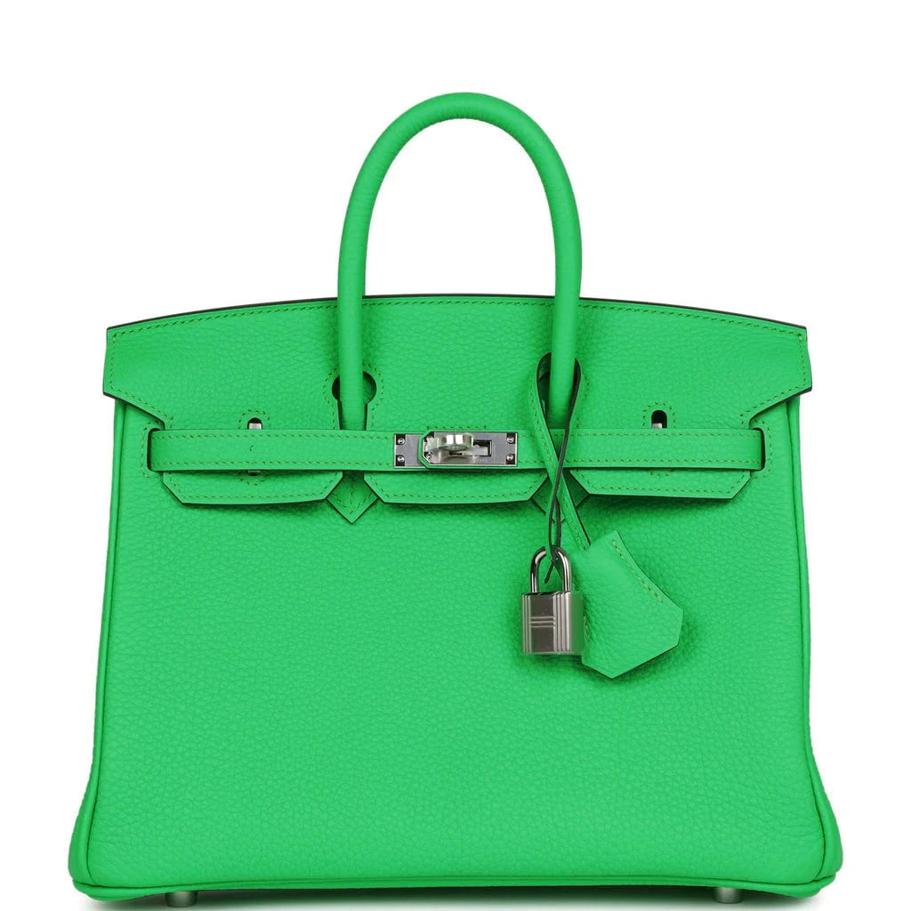 Birkin 25 Togo Palladium Hardware N24383