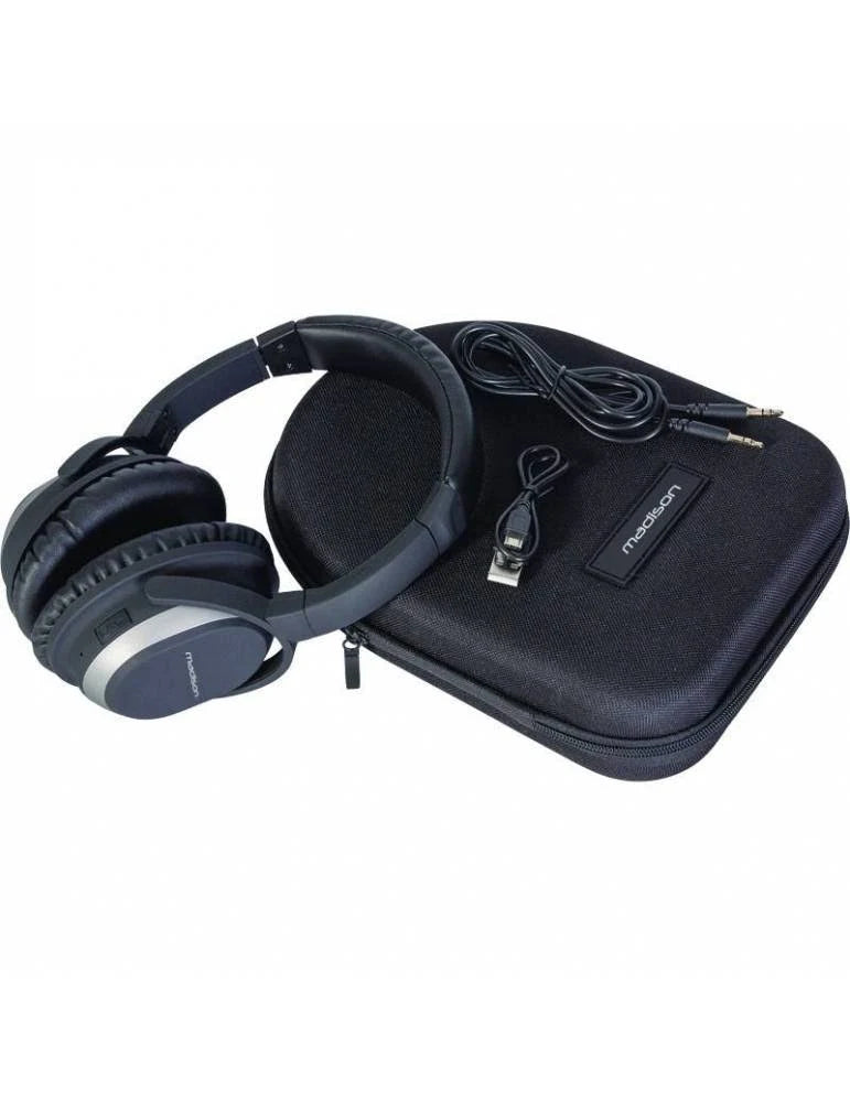 Bluetooth & Wired Headphones with Active Noise Cancellation D61929