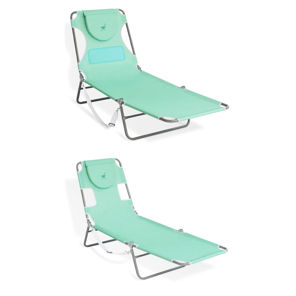 Teal Chaise Sunbathing Pool Chair K8548