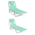 Teal Chaise Sunbathing Pool Chair K8548