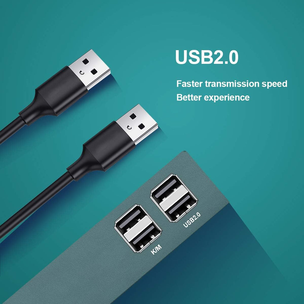 4 Port HDMI KVM Switch 4K@30Hz USB 2.0 with Cables T24633