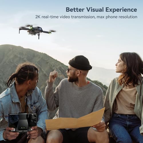 F11MINI Drone with Camera 4K, Under 249g, 60 Mins Flight with 2 batteries, 5GHz Transmission, GPS Auto Return, Brushless Motor, Foldable and Lightweight, FPV Quadcopter U6398