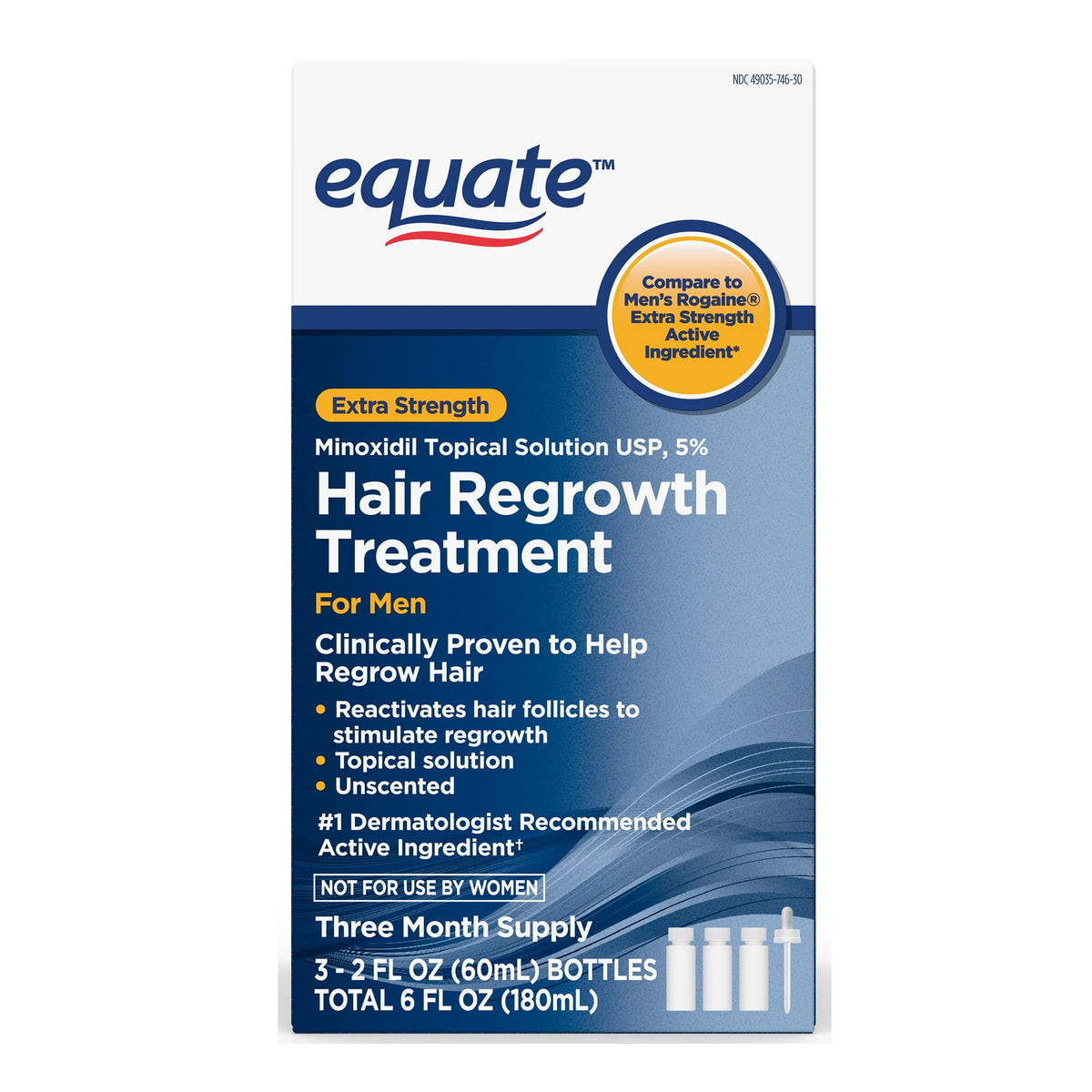 Minoxidil Topical Solution 5 Percent 6 oz T701