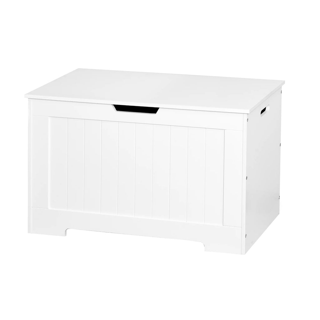 White Lift Top Wooden Storage Cabinet N352974