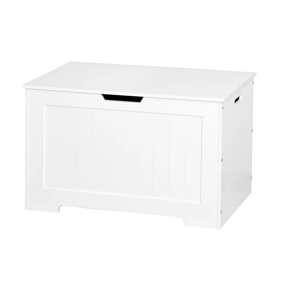 White Lift Top Wooden Storage Cabinet N352974