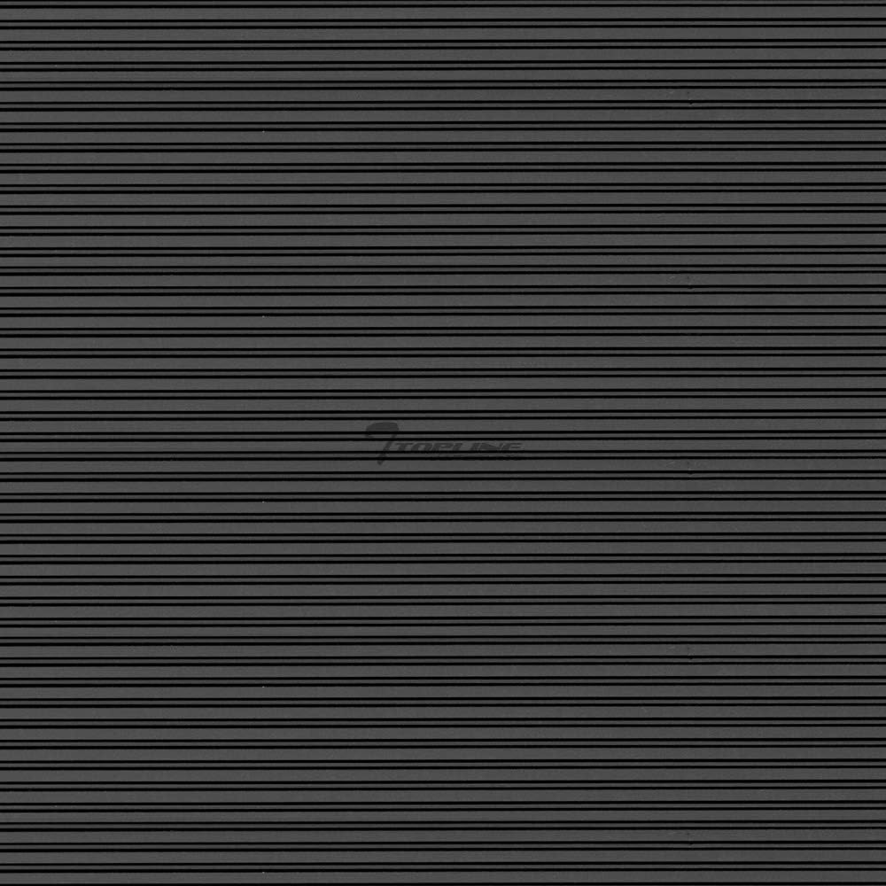 Black Rubber Horizontal Line Truck Bed Mat D382750