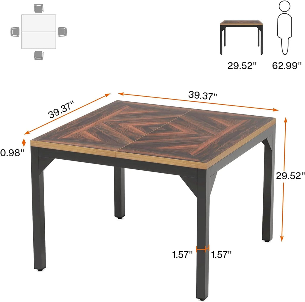 Square Dining Table for 4 F178