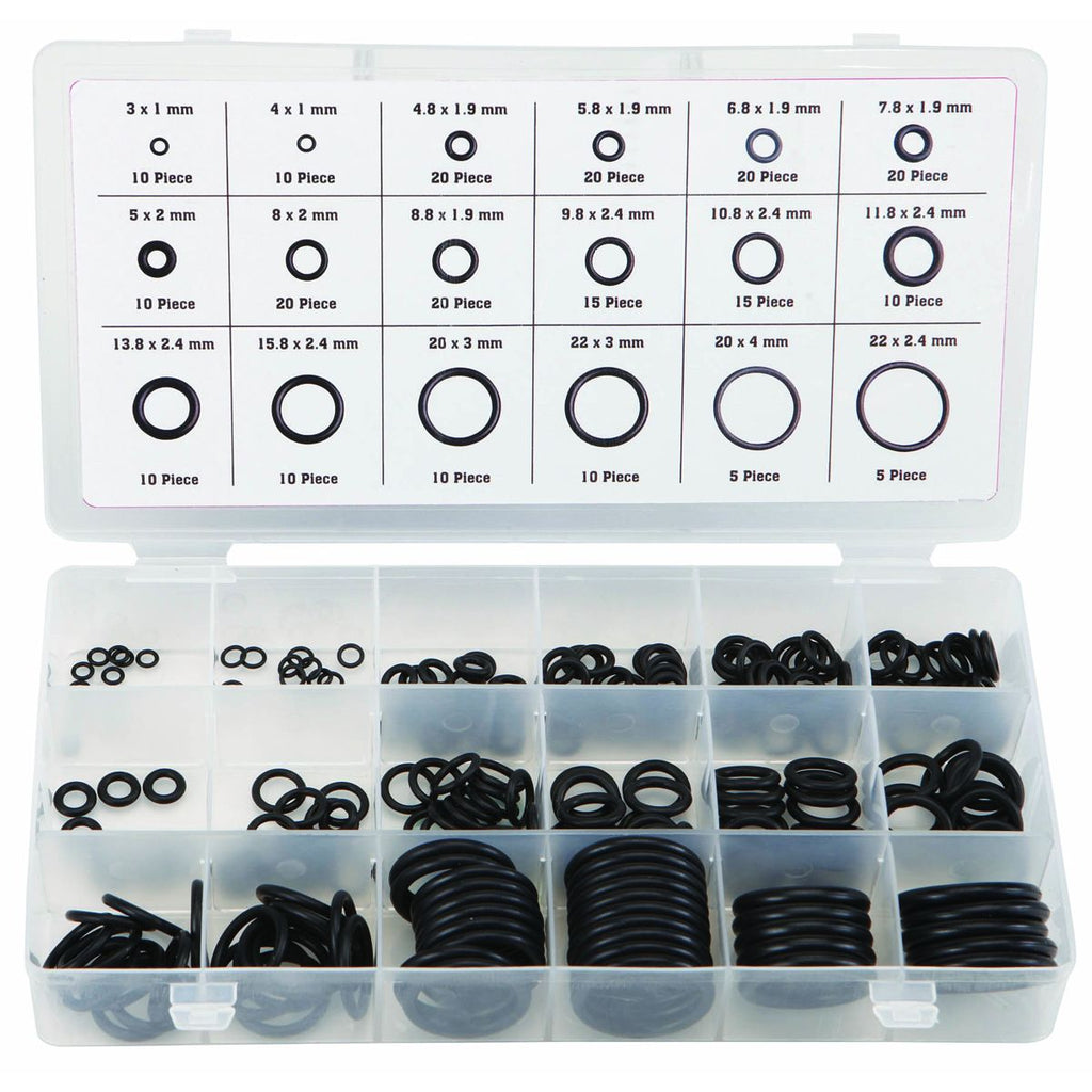 Nitrile O-Ring Assortment, 225 Piece S132294