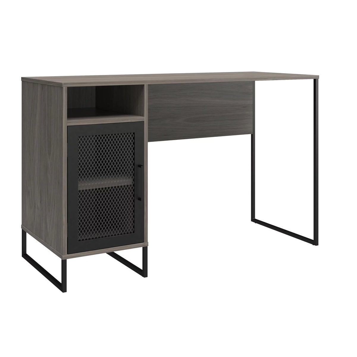 Gray Oak Computer Desk P8769