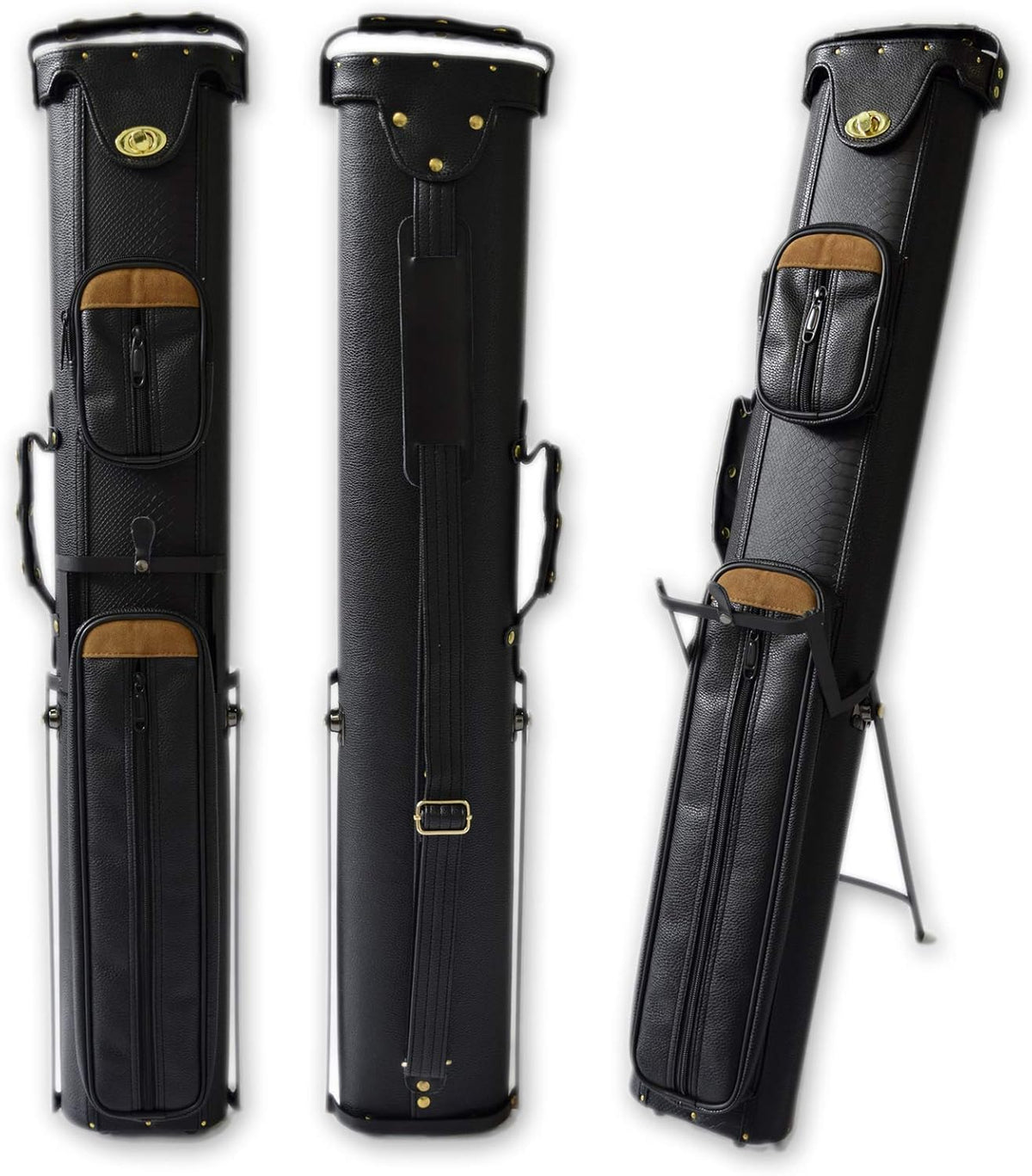 2x4 Hard Pool Cue Case with Stand N7897