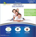 Waterproof Zippered Mattress Protector Encasement Pack of 2 F887