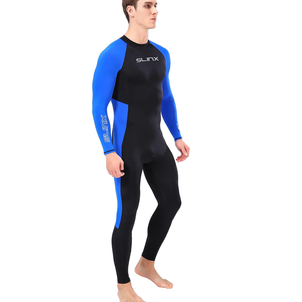 Quick Dry One Piece Long Sleeves Back Zipper Wetsuit M513