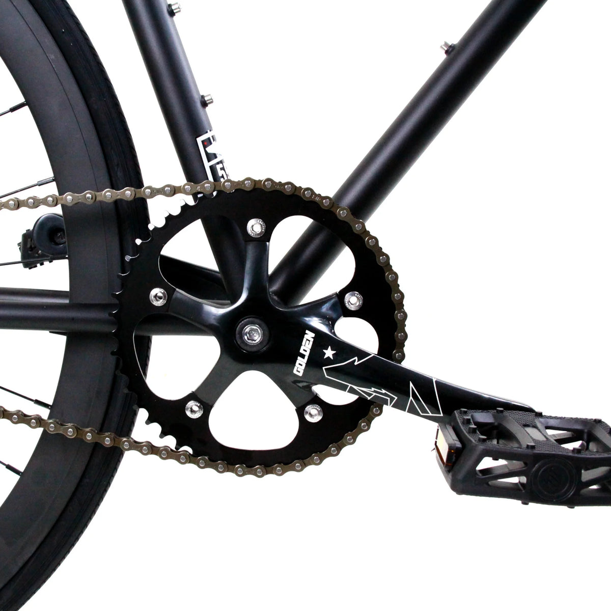 Black Matte Fixed Gear 48 cm E1842