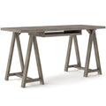 60" Solid Wood Computer Desk P28244