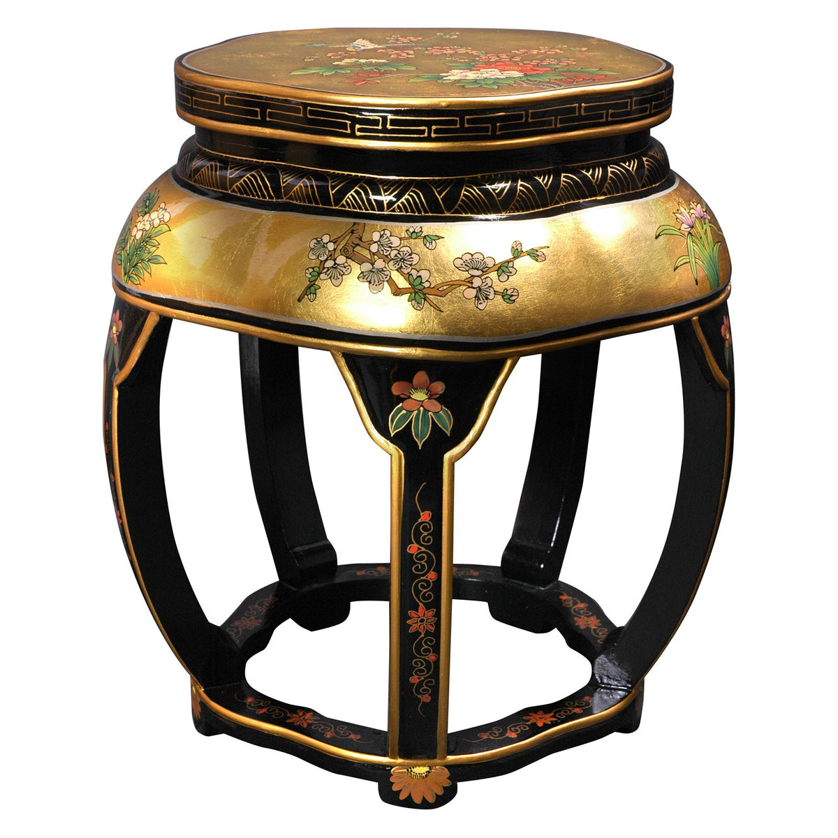 Lacquer Blossom Stool C47805