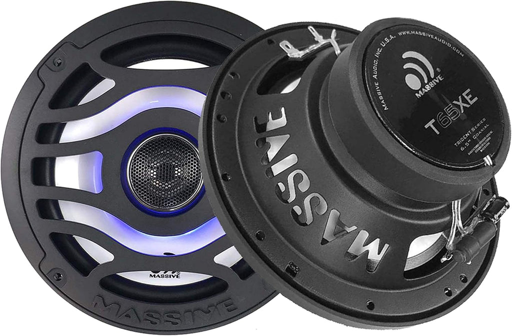 6.5 Inch Marine Coaxial Speaker with RGB LED Pair K7217
